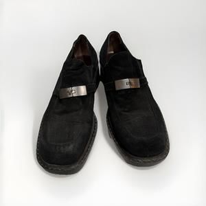 Gianni Versace Men’s Black Suede Loafers